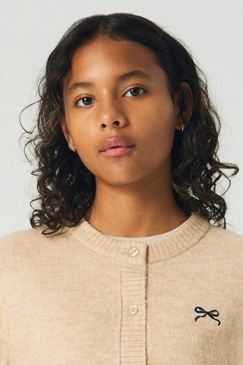 H&M Embroidery-detail cardigan